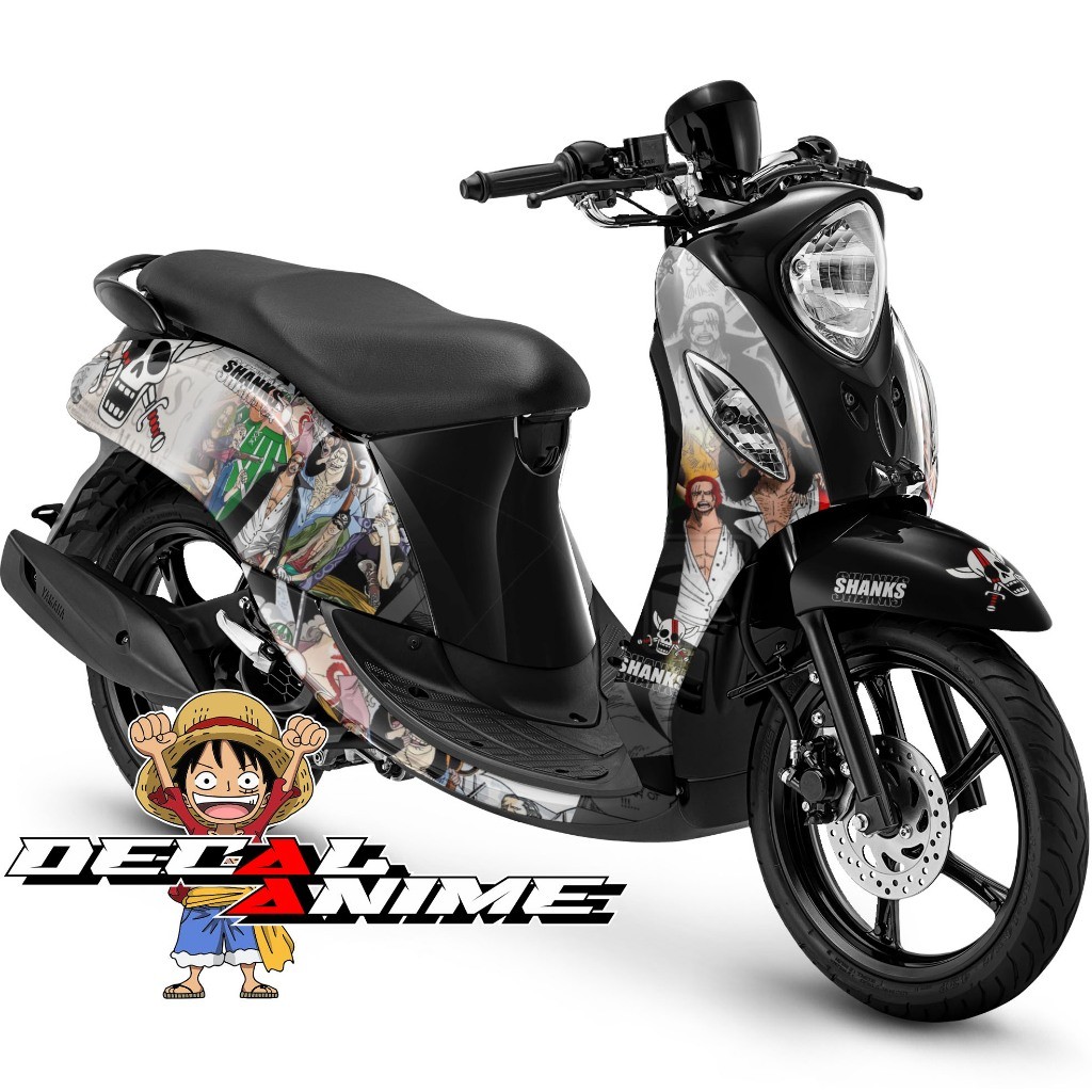 Decal Stiker Fino Full Body Sticker Variasi Skotlet fino FI 125 Premium Sporty One Piece Shanks