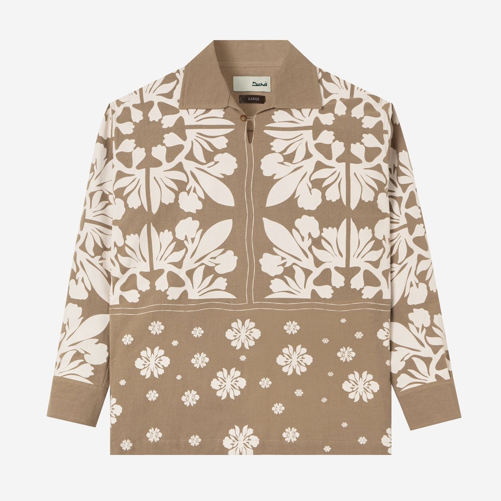 DUHA Baju Koko Lengan Panjang - Aydeen - Olive