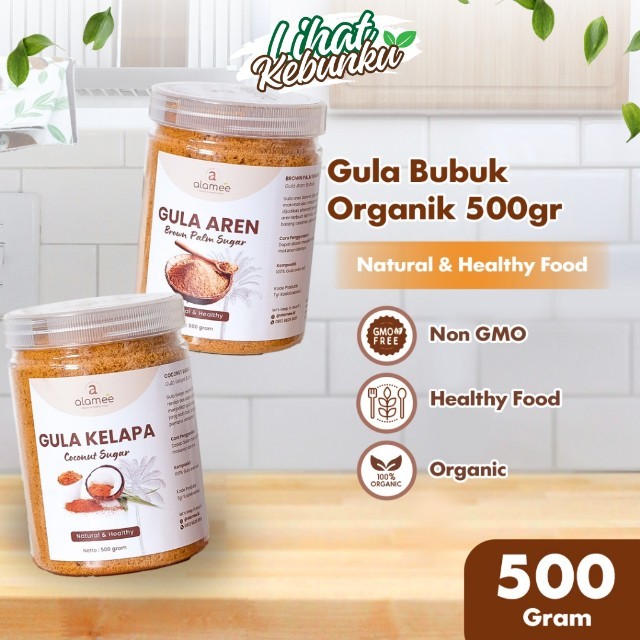 

Gula Semut Kelapa Aren Organik Asli Bubuk Coconut Sugar Powder Natural Organik Organic 500gr LIHAT KEBUNKU