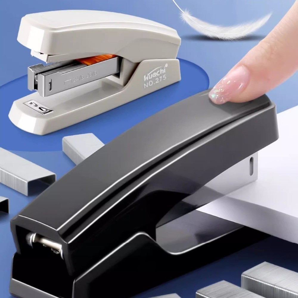 

Stapling Tools Labor-Saving Stapler Portable Hand Tools Paper Stapling Machine Metal Grey/Black Staplers for Desk