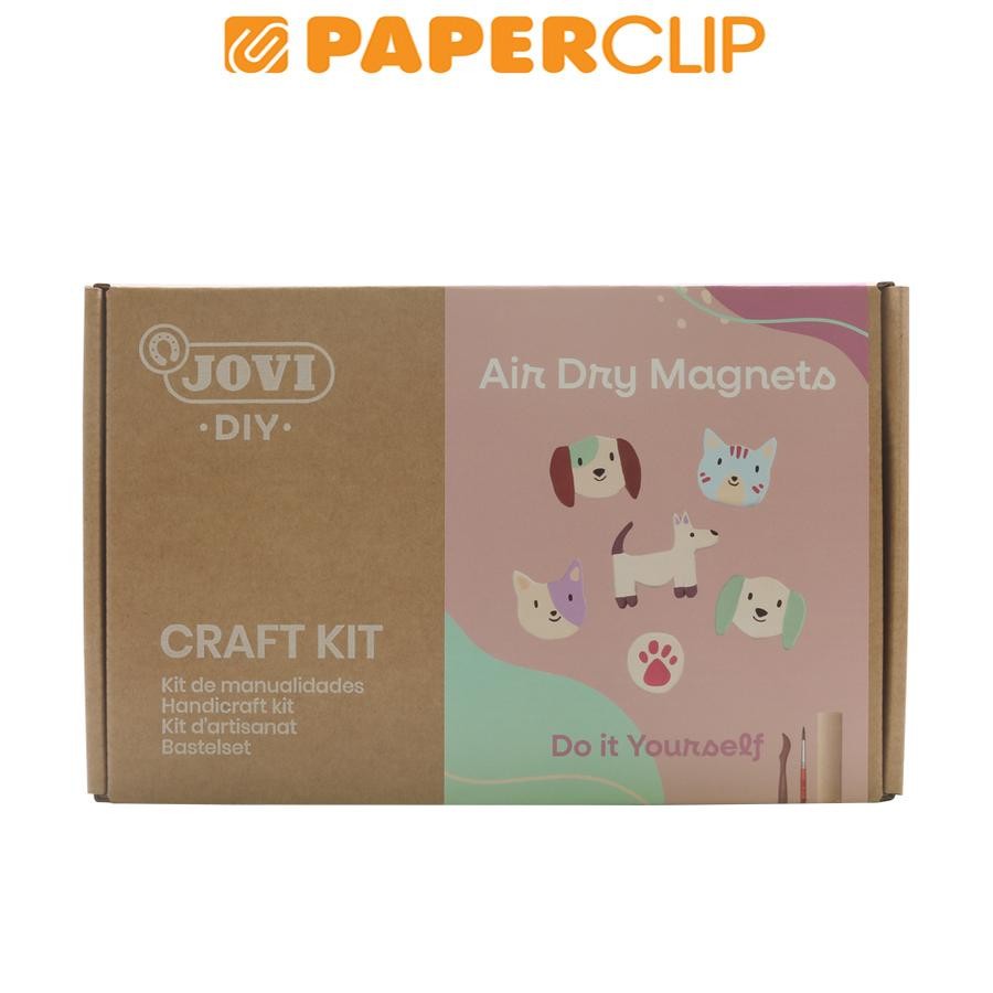 

MAINAN ANAK / DIY CRAFT KIT JOVI 2702 AIR DRY MAGNETS - ANIMAL