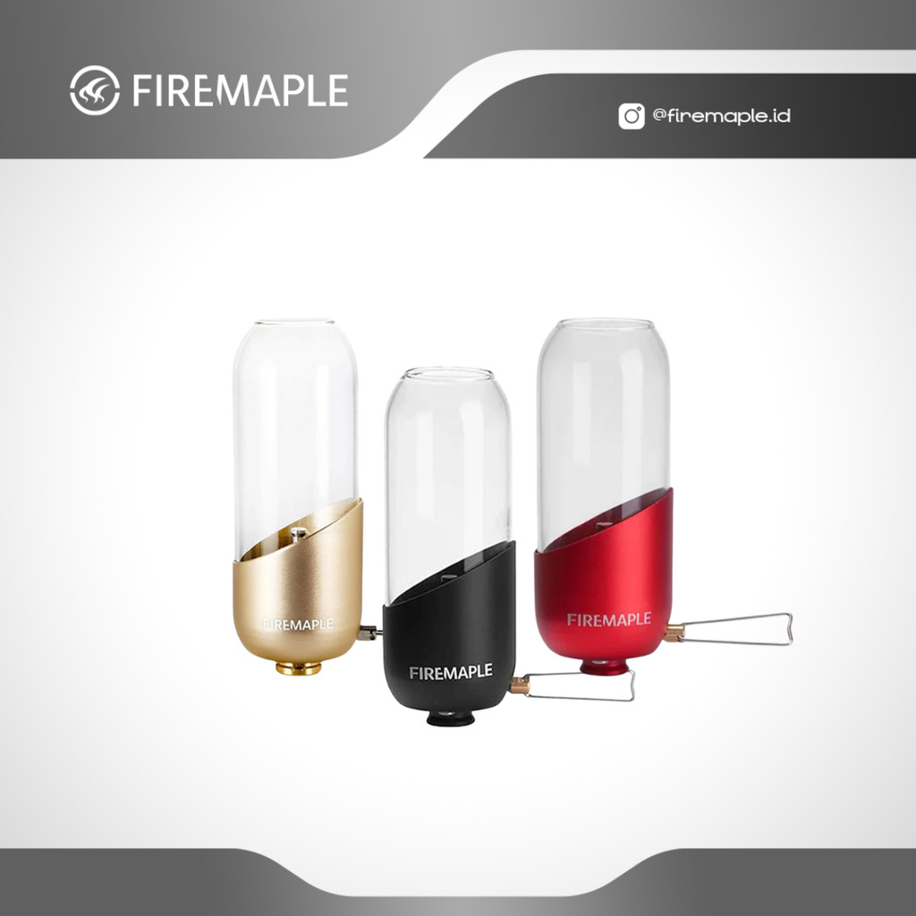 Lampu Gas Firemaple Orange Camping Gas Latern