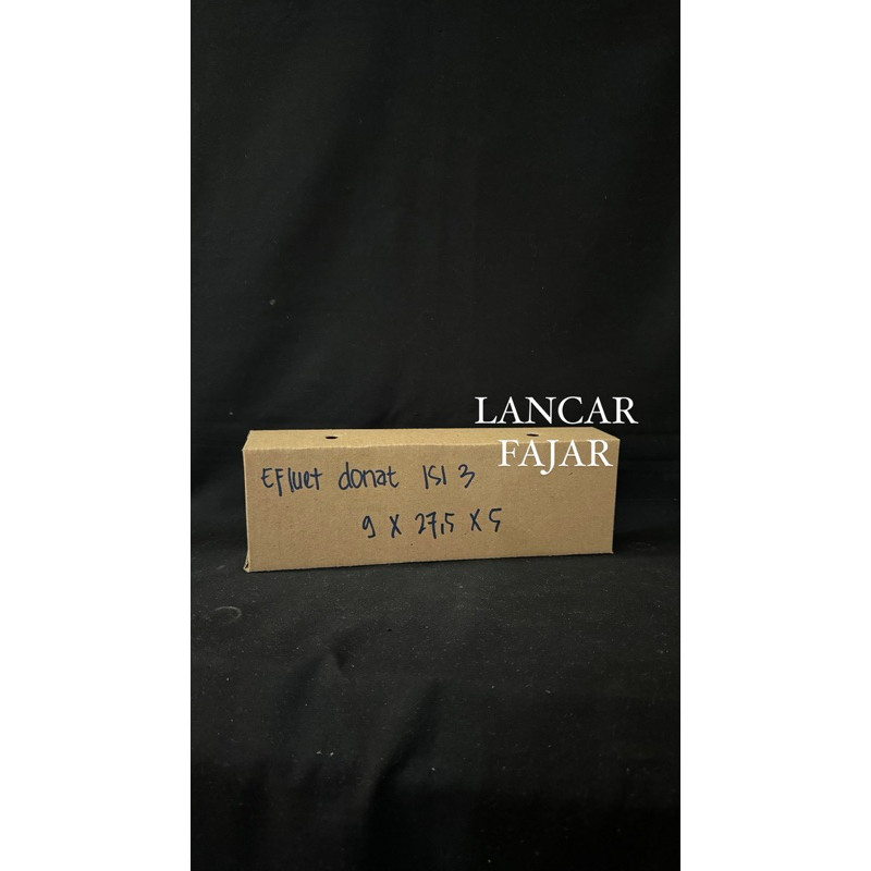 

[50 lembar] dos efluet isi 3 donat ukuran 27.5 x 9 x 5cm