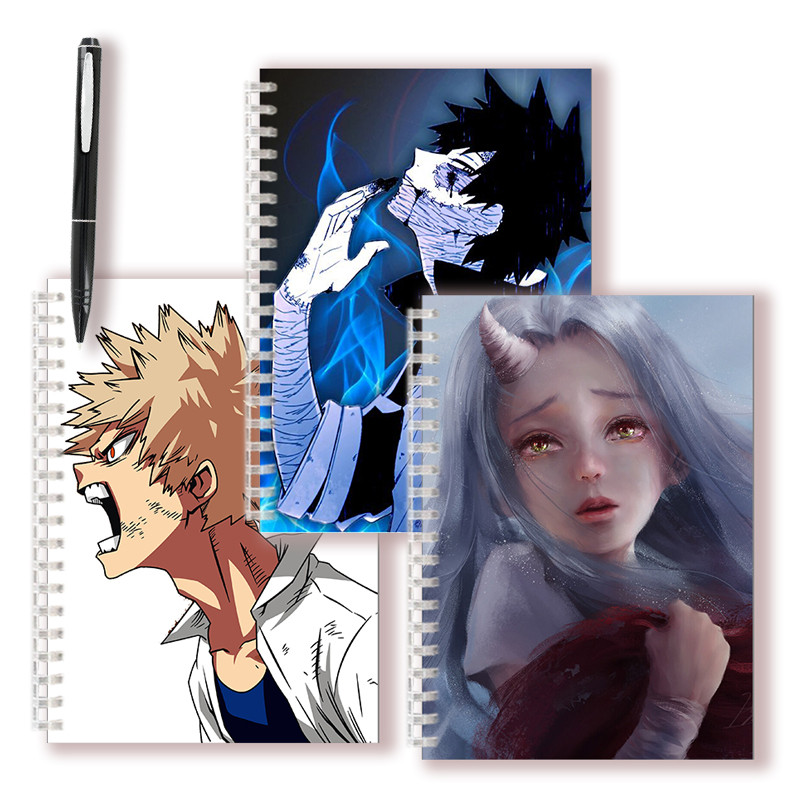 

A5 Cuadernos Anime Notebook Dabi My Hero Academia Boku No Hero Caderno Libreta Sketchbook Erying Eri Deku Toga Shigaraki Agenda
