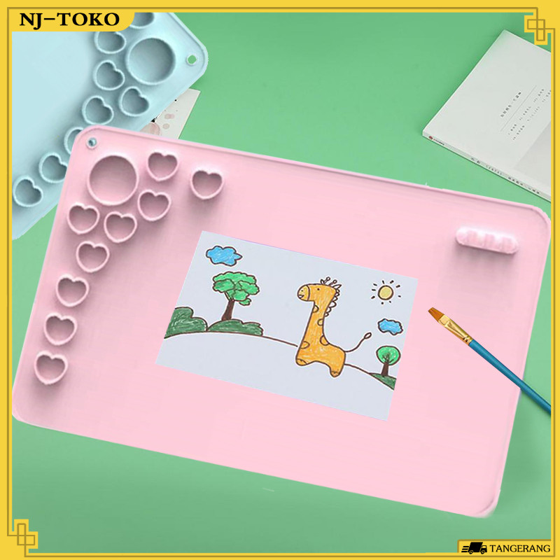 

Silicone Painting Mat Tahan Lama Painting Mat Bersih Mudah Untuk Lukisan Dan Penyesuaian Warna