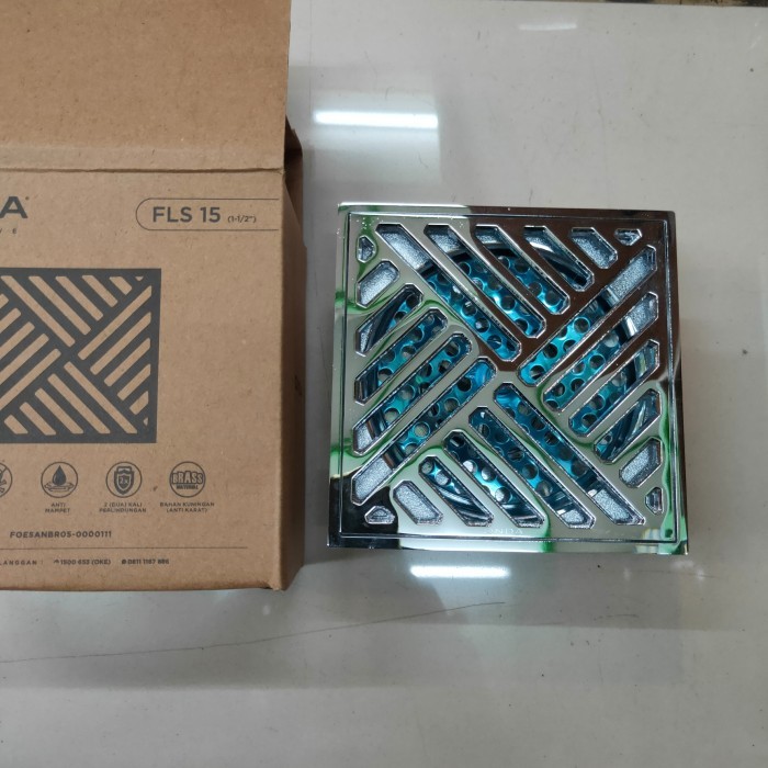 FLOOR DRAIN TYPE FLS 15 Onda EXCLUSIVE 1.5 inch
