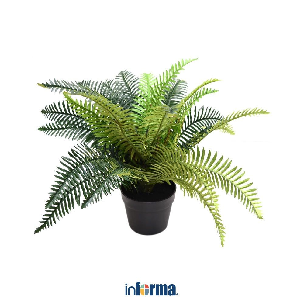 Informa Tanaman Artifisial Boston Fern Dengan Pot Tumbuhan Tanaman Buatan Dekorasi Plant Sintetis Pa