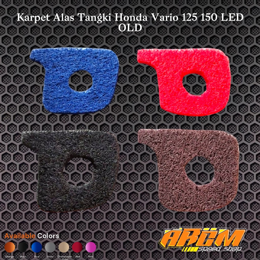 Alas Karpet Cover Keset Mie Bihun Tutup Tangki Tengki Bensin Motor HONDA ALL VARIO 125 OLD BOHLAM 15