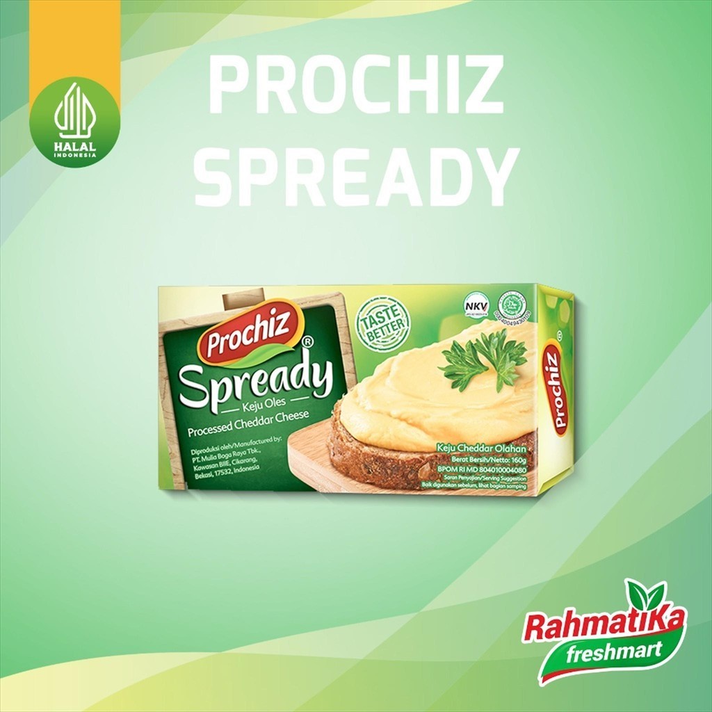 

Prochiz Spready Keju Oles 160 gr