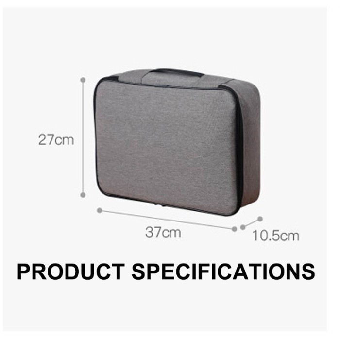 

Document Storage Box Kunci Password Tas Dokumen Anti Air Password - grey