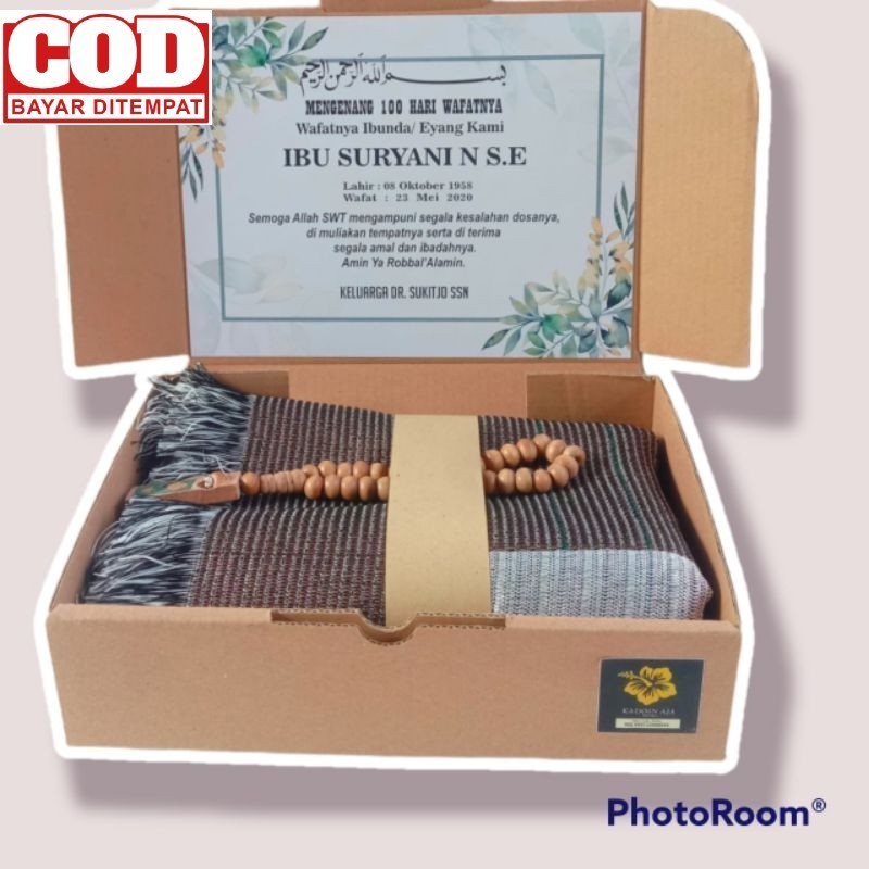 Sajadah Sovenir Sajadah Hampers Tahlilan Sovenir Pernikahan Sovenir oleh oleh Haji Souvenir Tahlilan