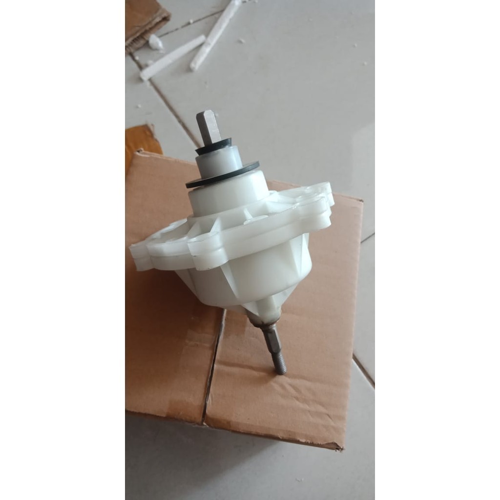 GEARBOX ASLI MESIN CUCI 2 TABUNG AQUA JAPAN QW-880XT QW-880 XT