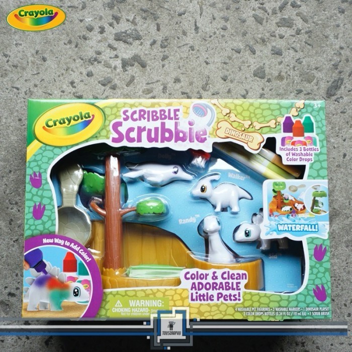 

Crayola Scribble Scrubbie Dinosaurs Set Waterfall Art Set Washable