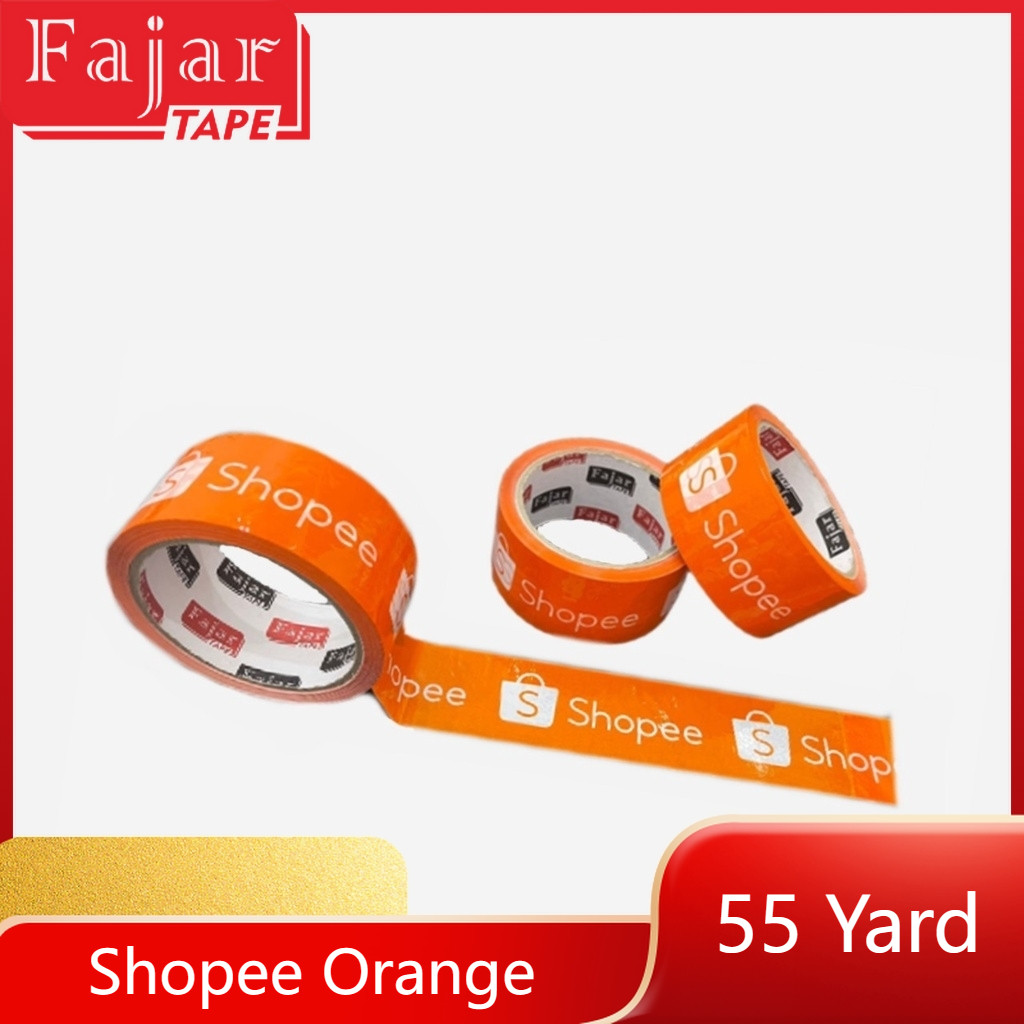 

Lakban Online SP / Lakban printing / orange / 45mm x 55 Yard (Full Meter)