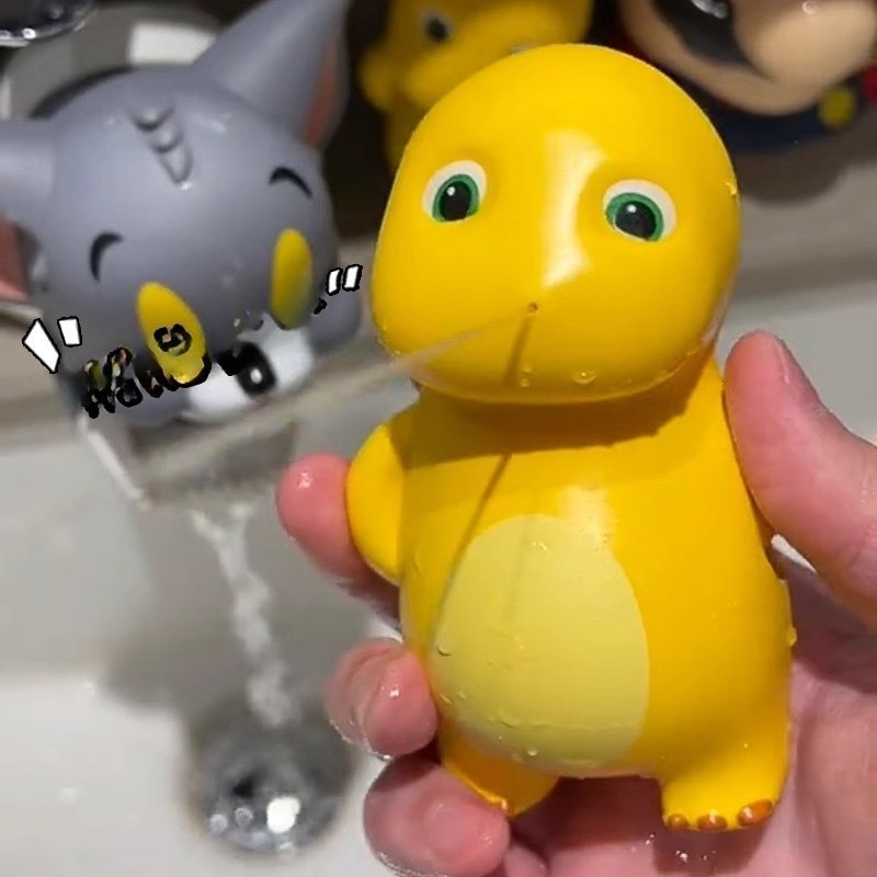 Pistol Air/Mainan Anak-anak/Semprotan Air Kecil Blok Susu Naga Musim Panas Mini Air Mainan Luar Ruan