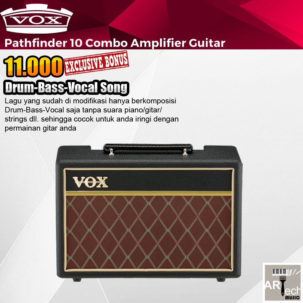 VOX Pathfinder 10 Combo Amplifier Guitar- Pathfinder10 Ampli Gitar