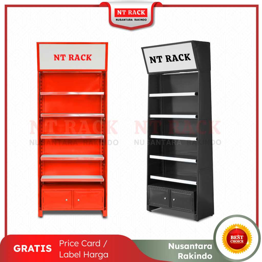 RAK ROKOK/ RAK KOSMETIK