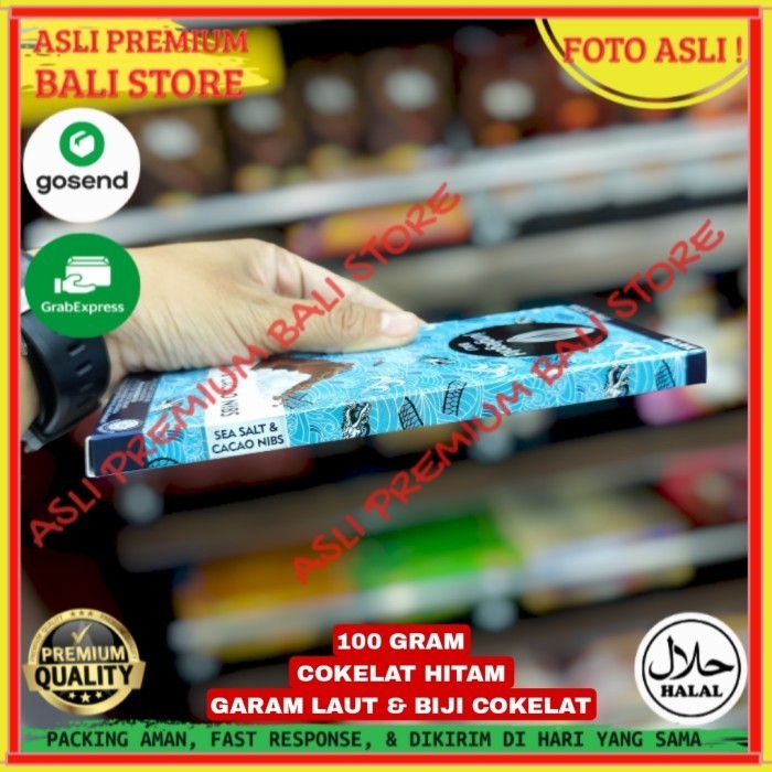 

OLEH OLEH MAKANAN CEMILAN CAMILAN SNACK KULINER KHAS ASLI ORI ORIGINAL BALI COKLAT COKELAT HITAM GARAM LAUT