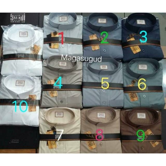 Gamis jubah Impor Saudi Merk Al Aseel Original 02