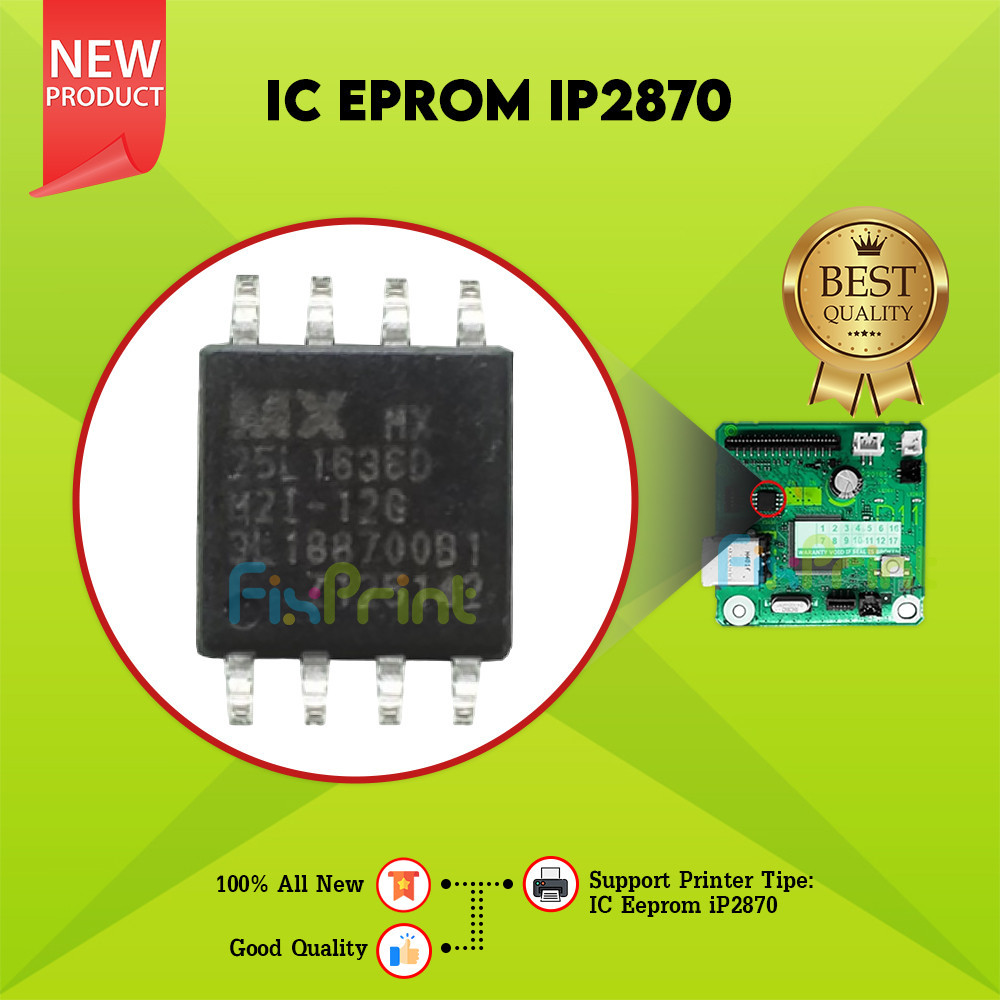 IC Eprom Canon IP2870 IC IP2870 Resetter Printer Canon Ip2870