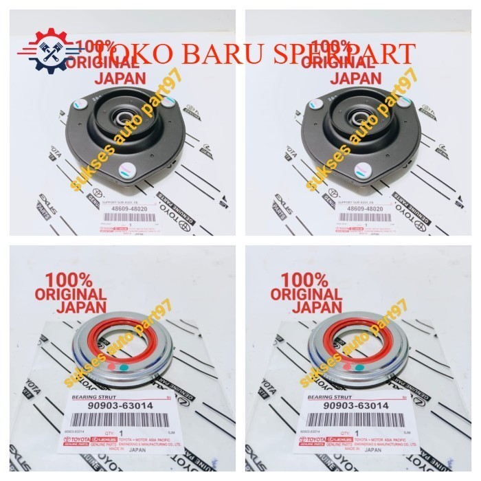 support shock+bearing Toyota Alphard ANH10 2003-2007 original