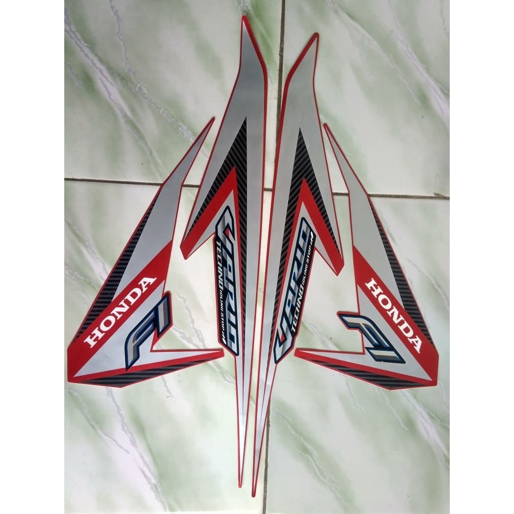 stiker striping motor honda vario techno 125 2015