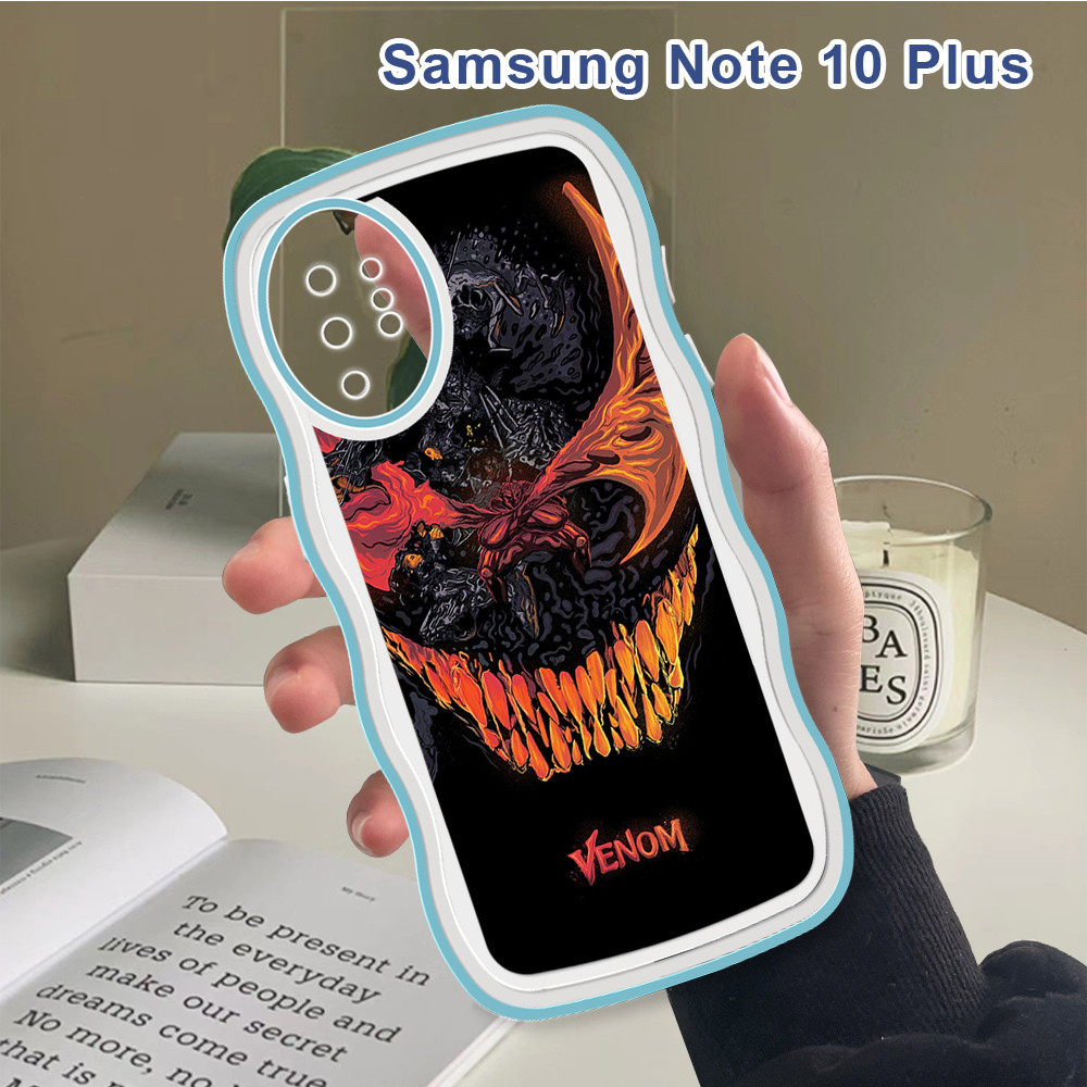 Casing Samsung Galaxy Note 10 Plus 20 Ultra 9 8 Note10 Lite Soft Case Marvel Superheroes Shockproof 