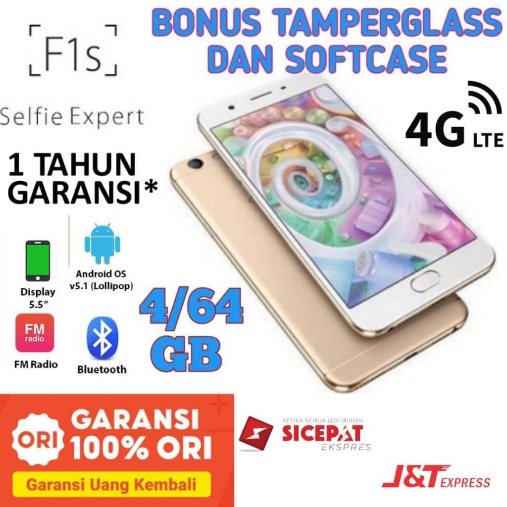 hp oppo F1s ram 4+64 Bergaransi