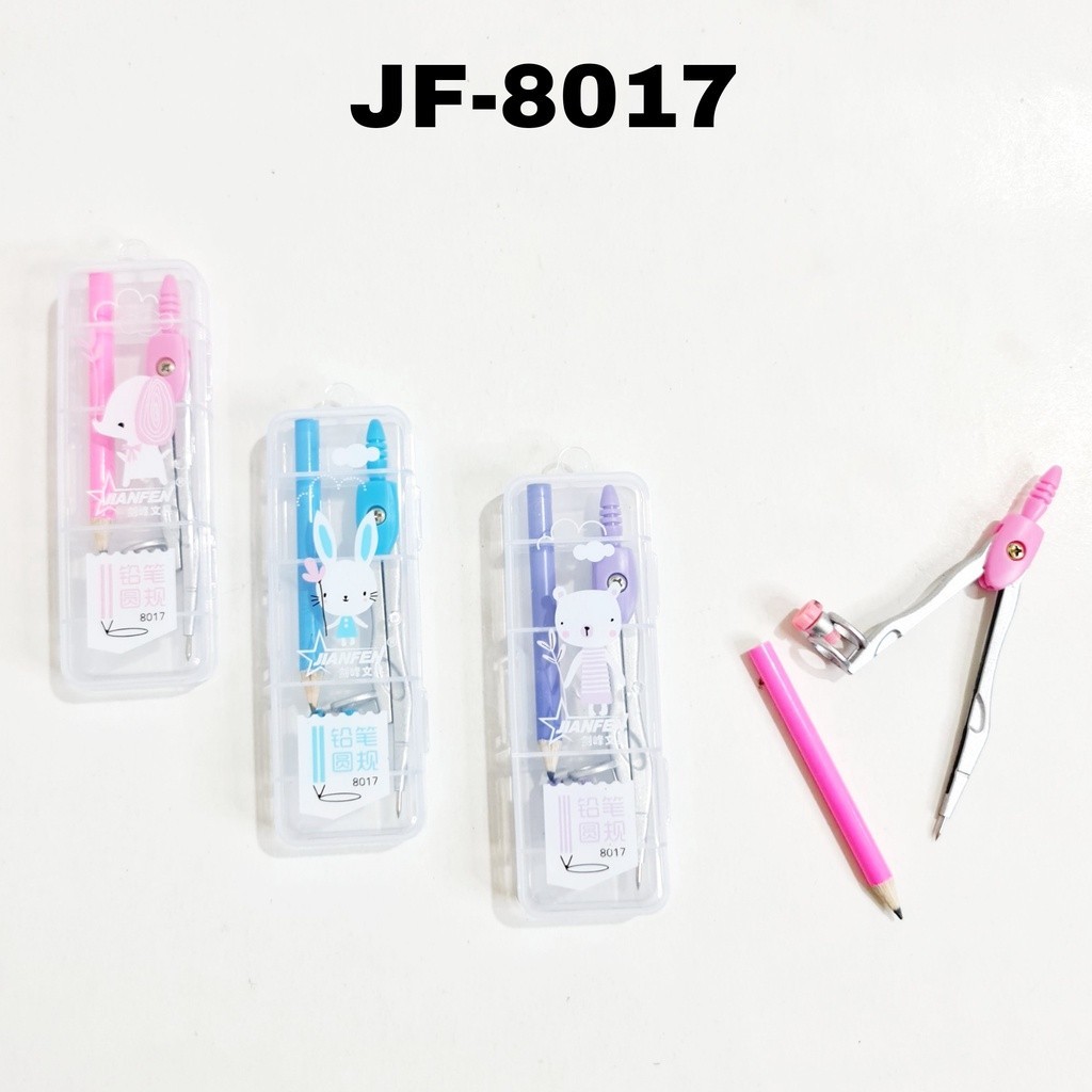 

GG Jangka JF-8017 / Jangka Sekolah / Math Set/Compass