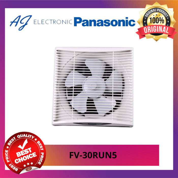 EXHAUST FAN PANASONIC FV-30RUN5 / FV30RUN5 , Exhaust Dinding 12 inch