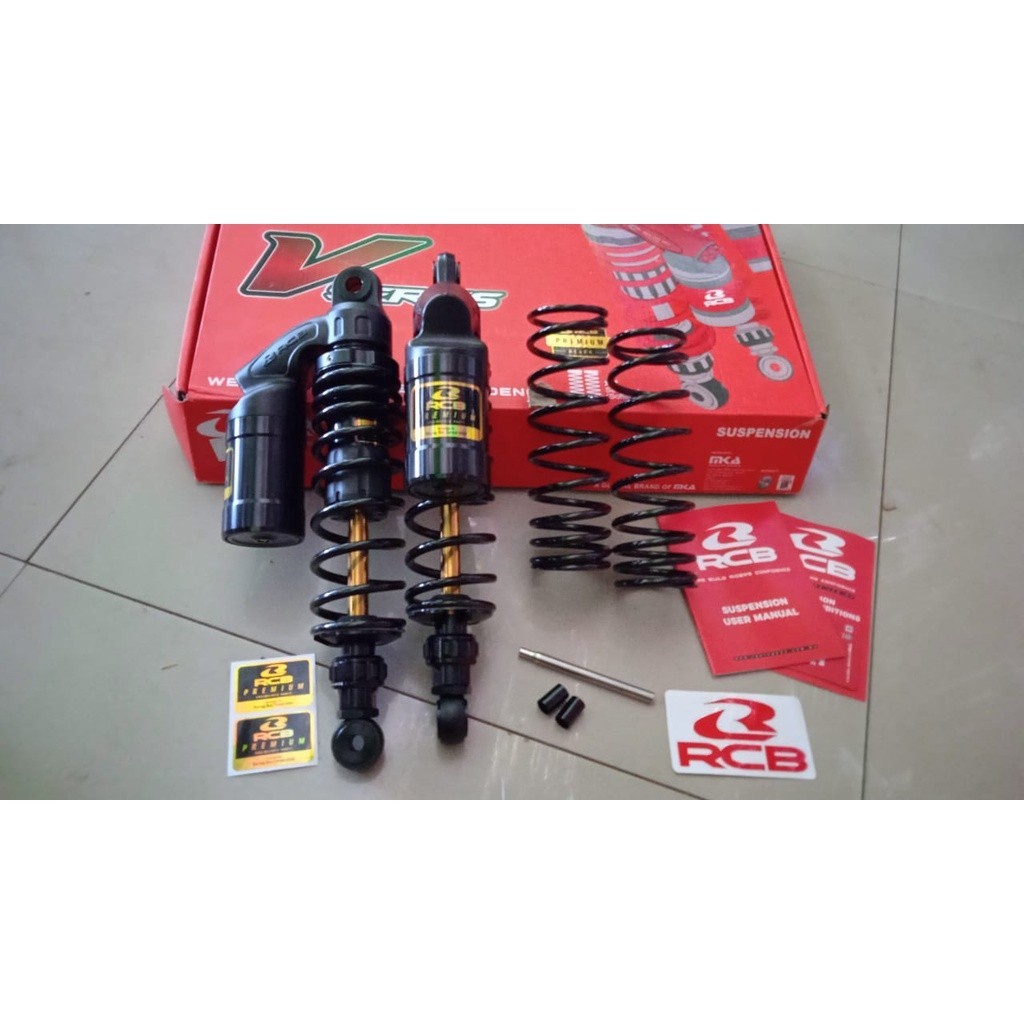 Shock Breaker Belakang Tabung 320mm RCB VS Black Series RCB, VS Red 275mm, VS Titanium 320mm