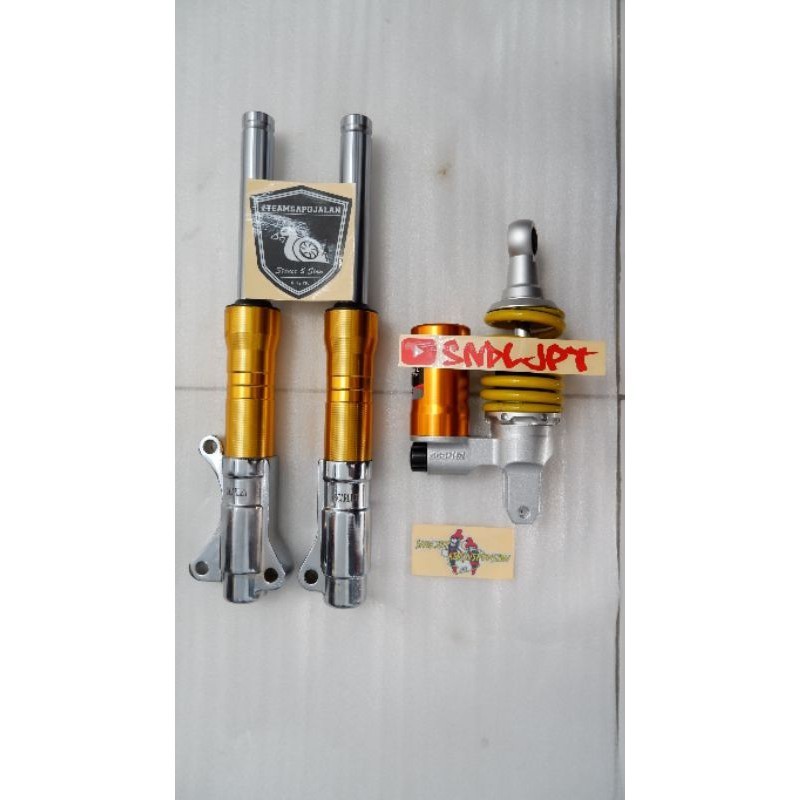 paketan shock depan belakang ceper beat/mio/vario