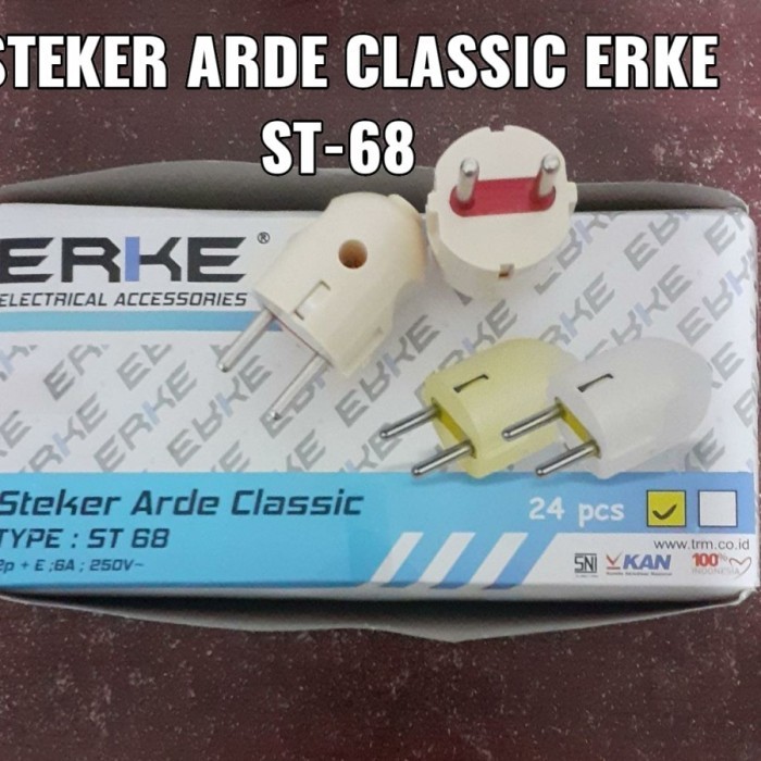 Steker Arde Model Bulat ERKE ST-68