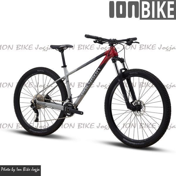 Sepeda MTB 29 Polygon Xtrada 5.0 Terbaru Gunung Murah Red Gray Alloy Xtrada 5