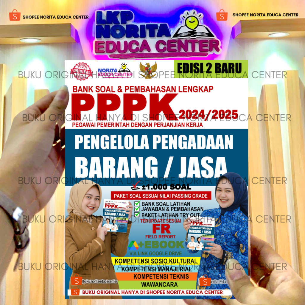 

[PROMO MURAH] BUKU PPPK PENGELOLA PENGADAAN BARANG/JASA