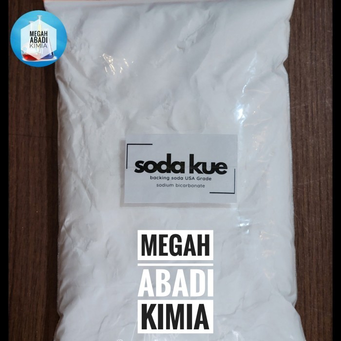 

Soda kue / Sodium Bicarbonate / Baking Soda / food grade - 1 KG PLASTIK