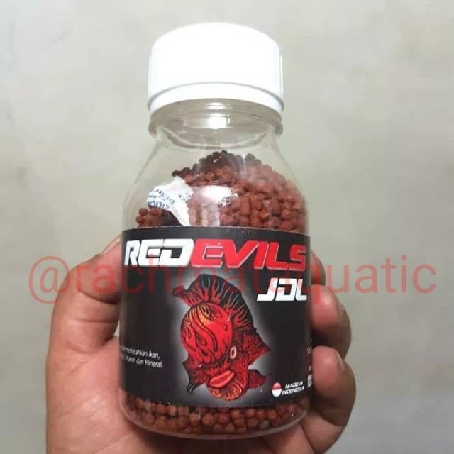 Pelet Louhan Red Devils JDL. Mencerahkan warna merah