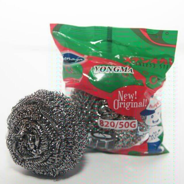 Gosok Panci Steelwool Yongma T50 YM820 Ecer 1 biji