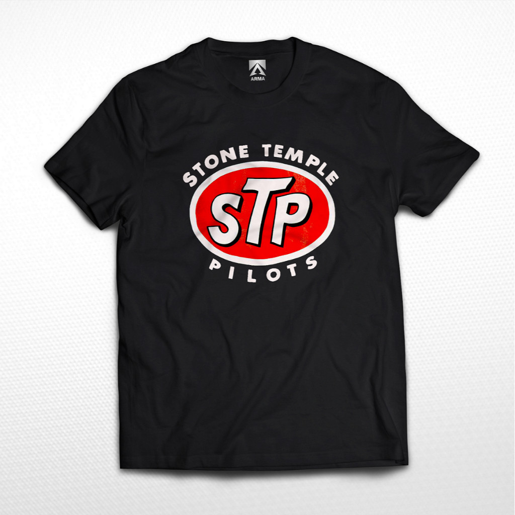 FestKaos KAOS BAND STONE TEMPLE PILOTS Logo / tshirt musik grunge rock metal baju distro unisex KAOS