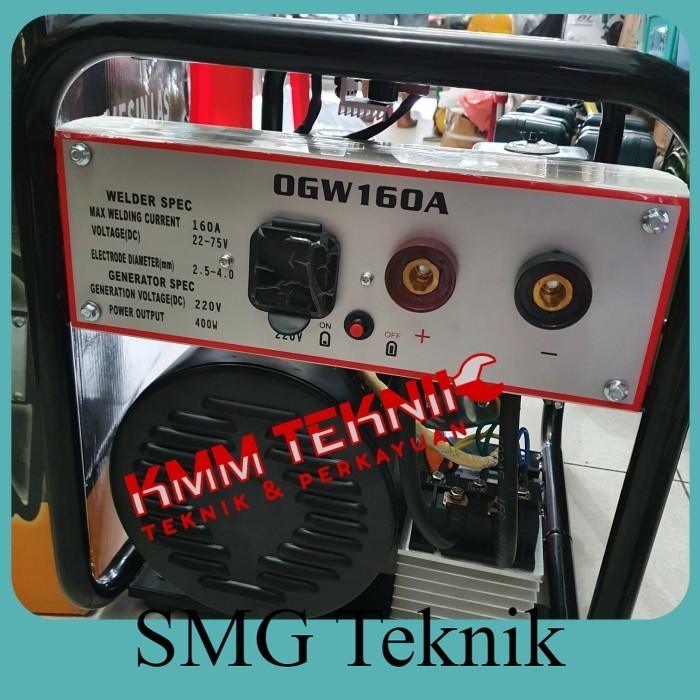 Berkualitas MESIN GENERATOR TRAVO LAS OKINAWA MMA 160A GENSET 400W ENGINE 4 TAK GYJ906