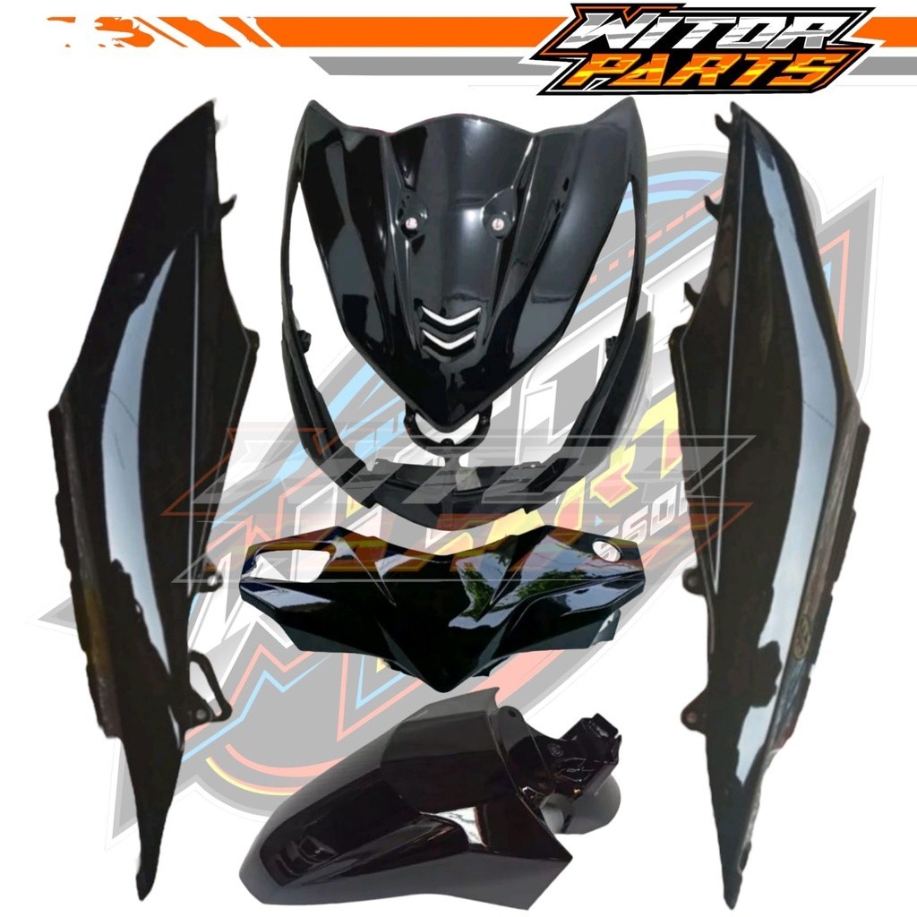 ECERAN SATUAN Body Halus Beat Fi Tahun 2012 2013 2014 Hitam / Full Body Alus Honda Beat Fi Lama 2012