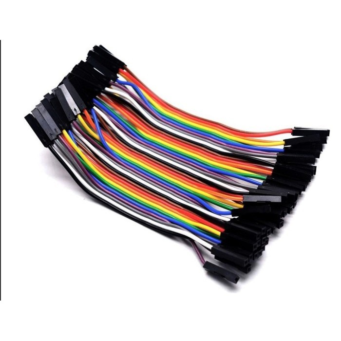 Kabel Jumper 10 Cm 40 Pcs Male Male - Male Female - Female Female - Female Female