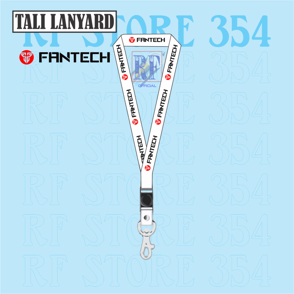 

TALI LANYARD FANTECH LOGO - TALI ID CARD FANTECH GAMING GANTUNGAN KUNCI GANTUNGAN FLASHDISK GANTUNGAN NAMETAG TALI LANYARD BEST SELLER COD