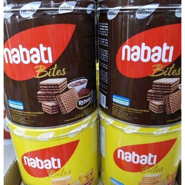 

Wafer Richesse Nabati Bites/Kaleng
