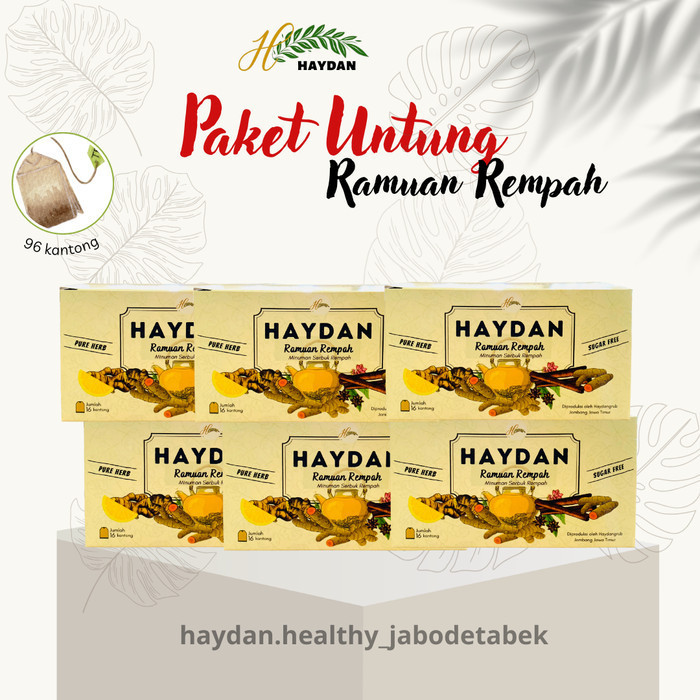 

Paket Hemat Haydan RR 6Box