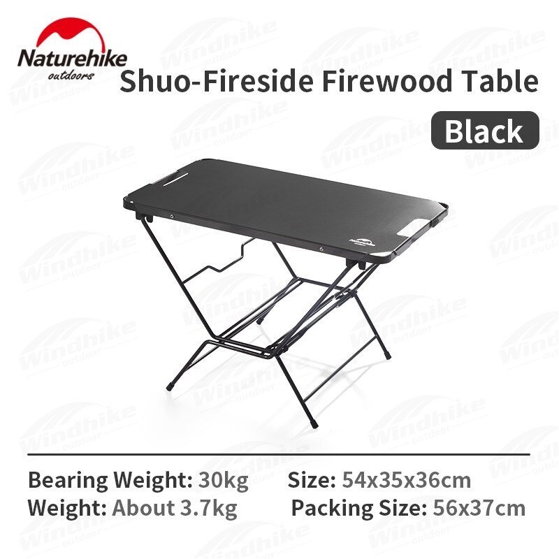 MEJA LIPAT FIREWOOD TABLE NATUREHIKE NH22JU023 []
