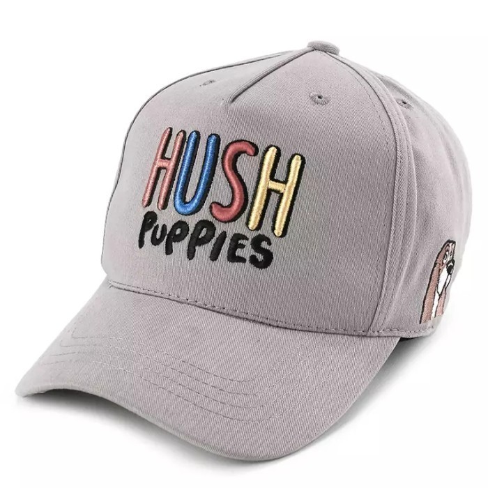 "W.H.Sw" -  PROMO HUSH PUPPIES - TOPI CAP PRIA ORIGINAL - Gum - Grey
