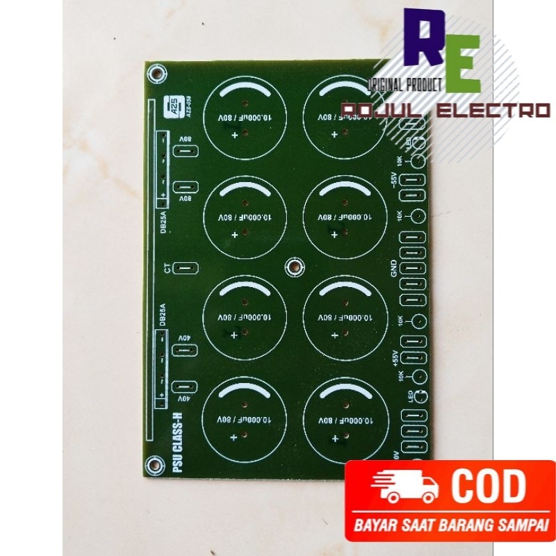 PCB PSU 8 Elco Class H