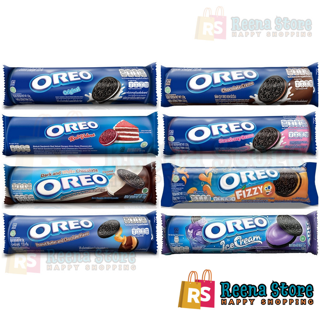 

Oreo Biskuit Roll 119,6gr - Cookies dengan Krim - Reena Store