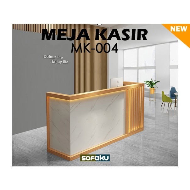 promo big sel Meja Kasir MK-004 / Meja Konter Custom - Counter Table / Meja Toko Meja Butik Meja Sal